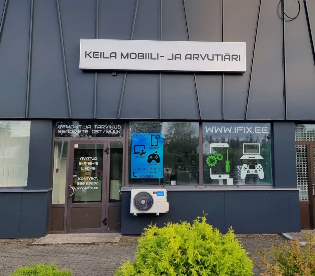 iFixi esindus Keilas Haapsalu maanteel